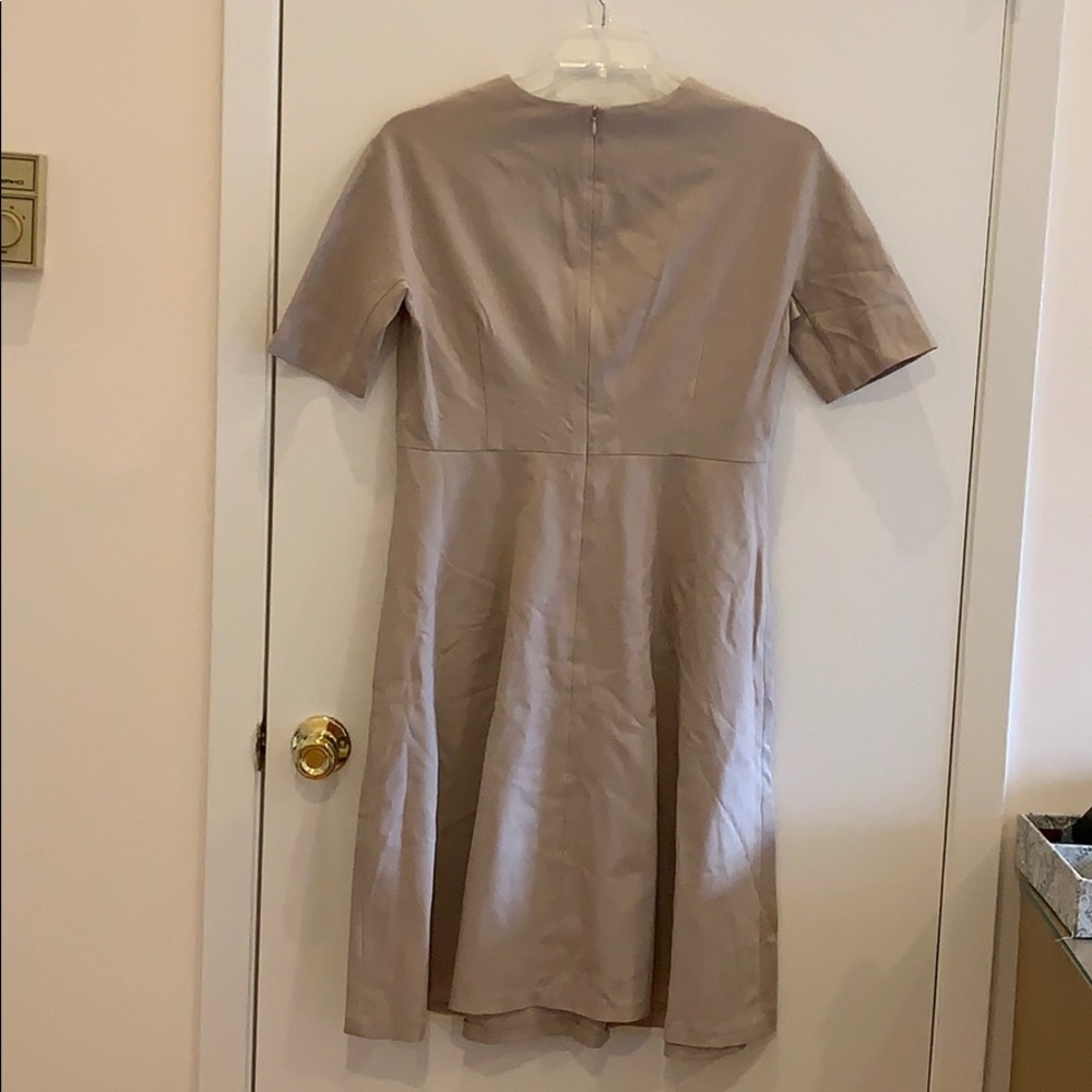 UNIQLO NWT ponte flare short sleeve dress large - Picture 2 of 10